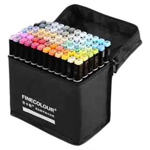 正品法卡勒马克笔三代 软头套装学生酒精油性双头动漫全套480色