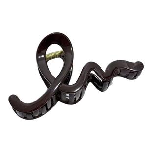 复古波浪发夹抓夹女2025新高级感后脑勺盘发大号发量大鲨鱼夹发饰