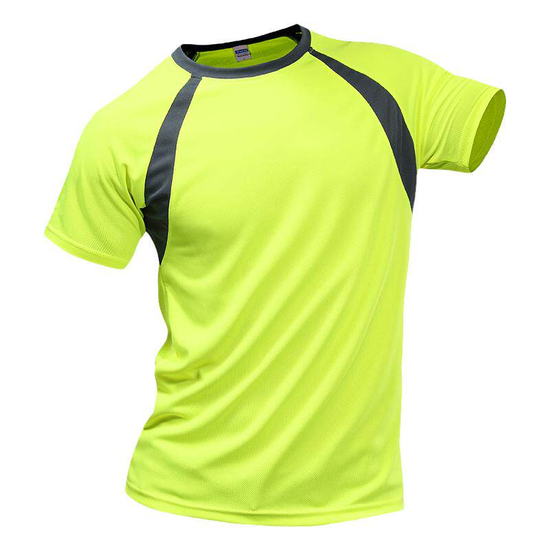 马拉松速干t恤定制工作服印logo文化圆领速干衣diy班服定做广告衫