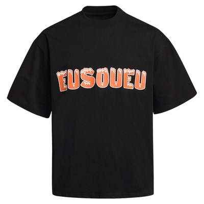 「EU」夏日雪山冰淇淋印花T恤