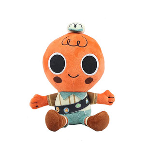 爬山游戏橘色小人毛绒公仔玩偶抱枕玩具儿童PEAK Scout Plushie
