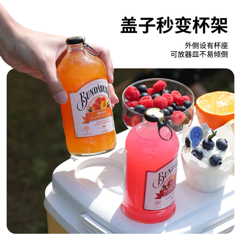 森台户外保温箱冰块冷藏箱便携式露营车载商用摆摊保鲜冷冻小冰箱