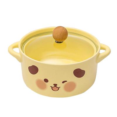 韩式ins陶瓷泡面碗带碗带盖