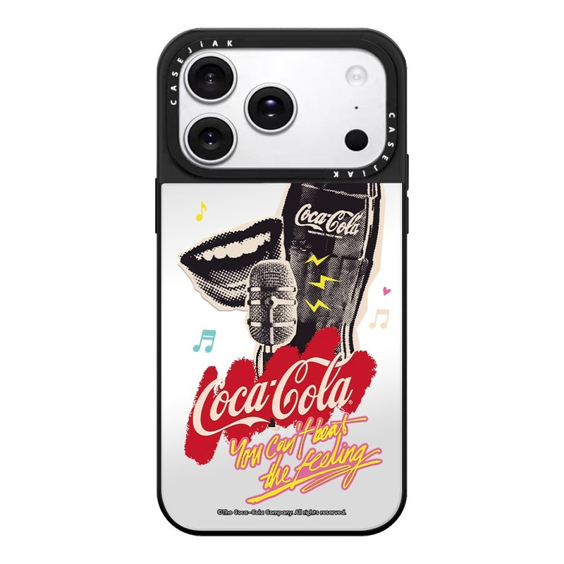 CASEJiAK可口可乐复古怀旧录音带适用于苹果iPhone18 17 16Pro Max手机壳12 13 14 15Pro/plus air防摔保护套