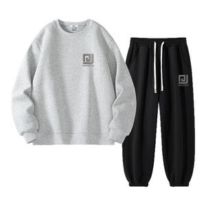 回力青少年男装帅气学生潮流套装2025新款休闲运动卫衣男一整套D