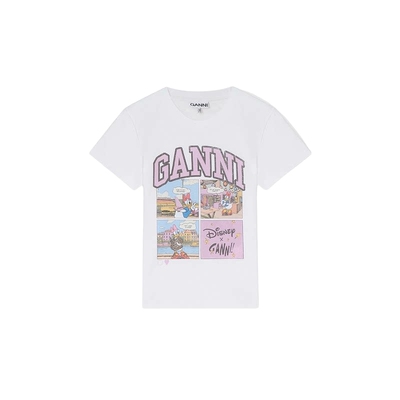 【GANNI x Disney】趣味黛丝漫画修身内搭辣妹风T恤 A1050137151
