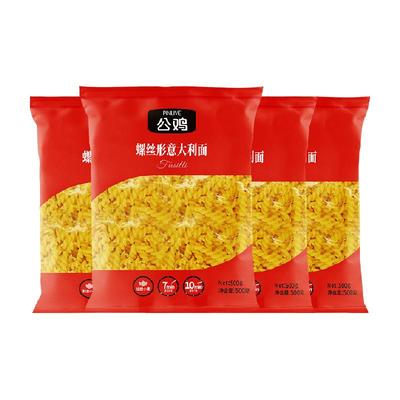 公鸡方便速食意大利面500g×4袋