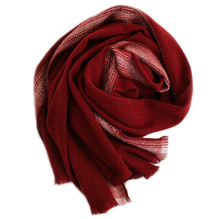 AiurtRuutti意式重磅纯羔羊毛围巾 复古超大保暖围巾秋冬外搭披肩