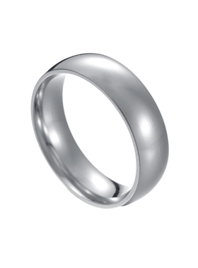 凛冬-光面素戒钛钢戒指男高级感