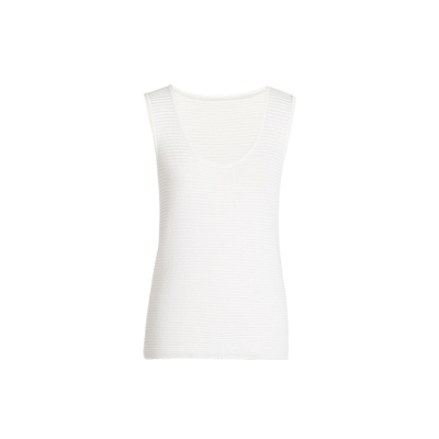 法式复古大U领奶白色针织衫