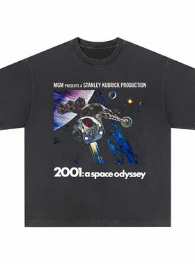 2001太空漫游短袖T恤A Space Odyssey斯坦利库布里克科幻电影男女