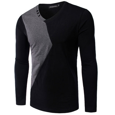 纯棉长袖复古大码加绒加厚打底衫