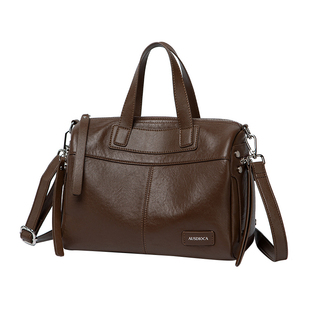 真皮手提包女2026新款大容量枕头包通勤单肩包头层牛皮女士斜挎包