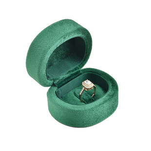 塔梅琳戒指收纳盒便携式首饰盒钻戒盒小高级复古求婚戒指盒 婚礼