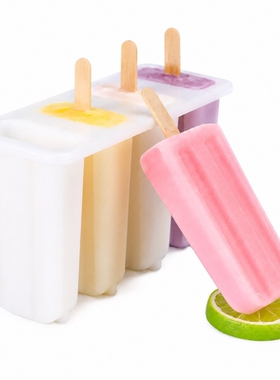 雪糕模具食品级老冰棍家用创意手工自制冰淇淋棒奶酪棒独立带盖盒