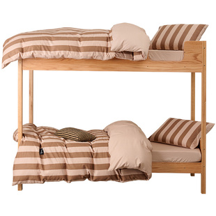 佳丽斯学生宿舍床上三件套床笠款2025新款全棉纯棉六件套拎包入住