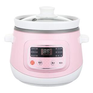 砂锅煲汤家用陶瓷炖锅石锅小号沙锅汤煲煮粥全自动智能预约插电用