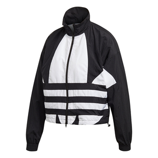Adidas/j迪达斯正品三叶草 LRG LOGO TT女子运动休闲外套 FM2622