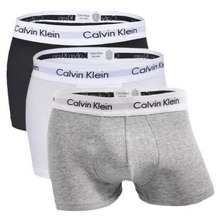 [保税仓]Calvin Klein男士中腰平角内裤四角CK纯棉舒适透气短裤头