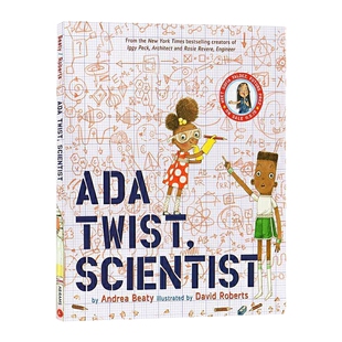 英文原版 精装绘本 Ada Twist Scientist 艾达想当科学家 梦想行动派 精装 英文版 进口英语原版书籍儿童外文书