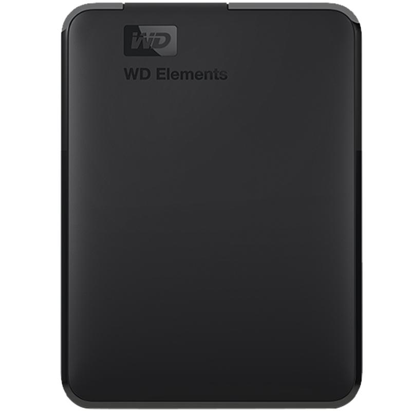 WD西部数据移动硬盘2t elements手机电脑高速机械大容量备份正品