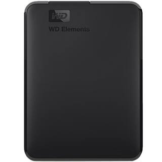 WD西部数据移动硬盘1t元素2t外接4t 5t 6t手机电脑高速机械大容量