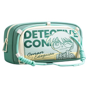 名侦探柯南联名笔袋男孩款小学生大容量怪盗基德周边文具盒2026新款初中女生高颜值文具袋男生铅笔盒学习用品
