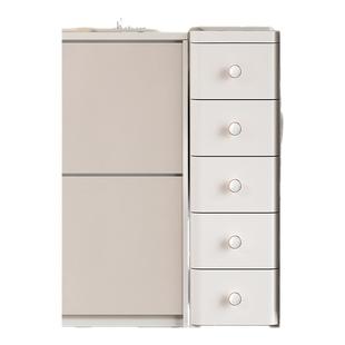 德国20/25cm夹缝收纳柜抽屉式卫生间柜子浴室窄缝厨房多层置物柜