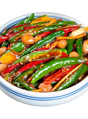 【江西腌青辣椒】食当头腌辣椒
