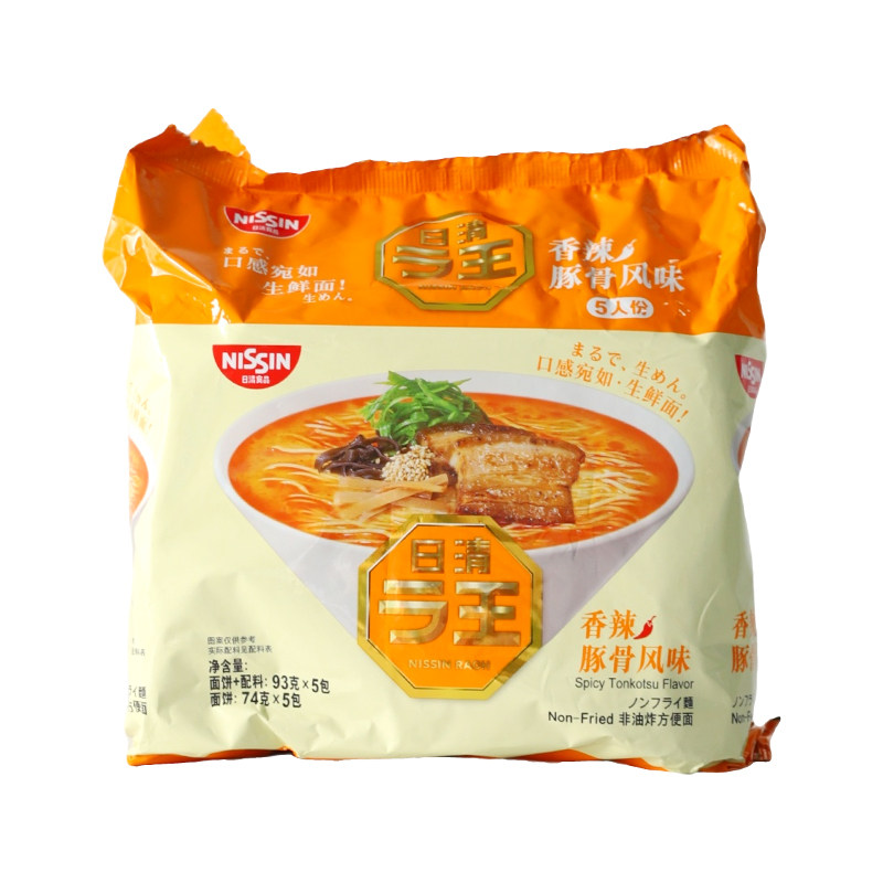 日清拉王非油炸方便面
