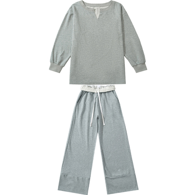 姐感慵懒风时尚卫衣套装女小众