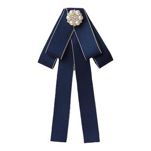 领结职业领花女职业银行领结建行工行电信柜员职业装西装正装头花