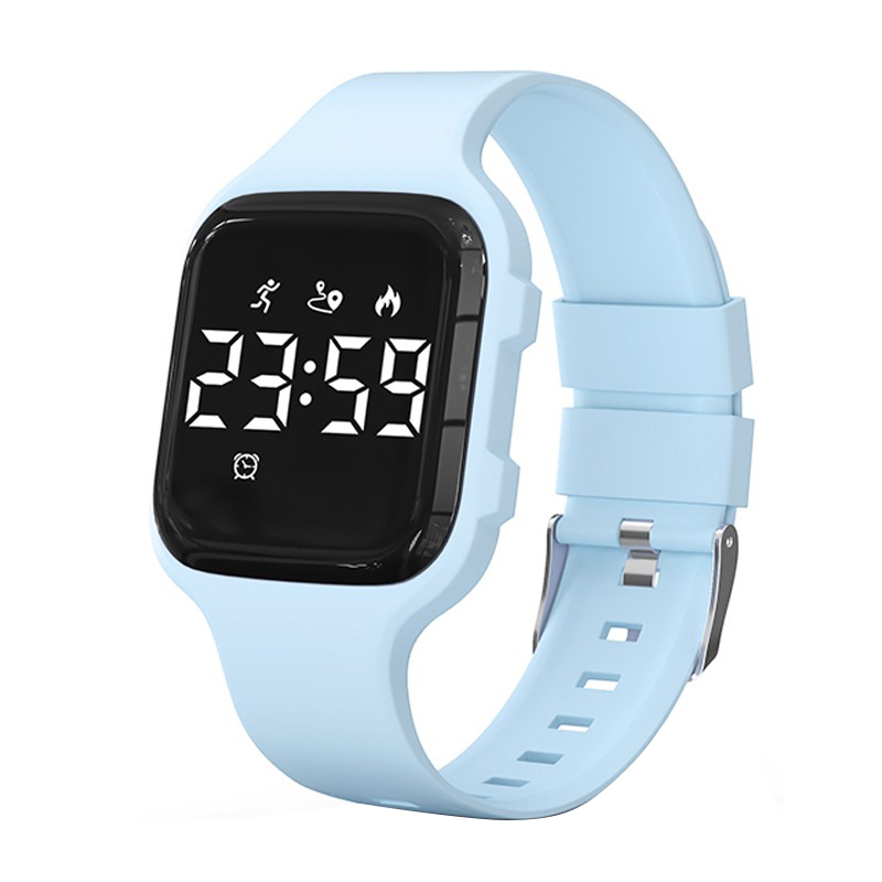 电子手表女款学生初高中只看时间专用充电儿童防水女生初中生女孩