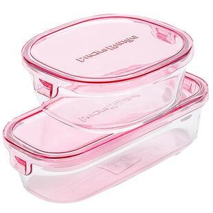 日本iwaki怡万家玻璃饭盒保鲜盒便当微波炉加热上班族学生水果盒