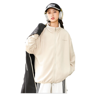 女大童摇粒绒外套秋冬保暖初中生抓绒衣校服神器内胆厚初中生上衣