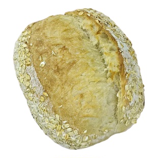 莜麦酸种欧包天然酵母菌油麦主食面包裸燕麦乡村面包sourdough