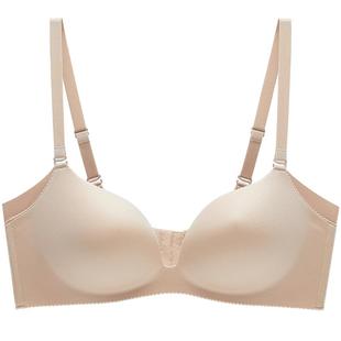 兰卓丽内衣女聚拢小胸显大无钢圈收副乳防下垂粉底液般隐形文胸