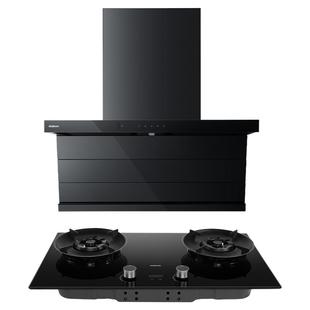 老板小黑翼D1U烟机灶具套装联动抽油烟机燃气灶一套官方旗舰店