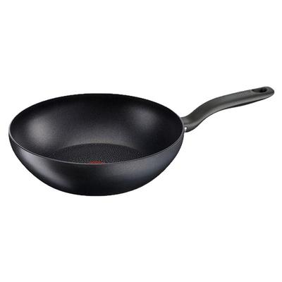 欧洲直邮Tefal特福防刮红点炒锅不粘锅通用平底锅煤气电磁炉28CM