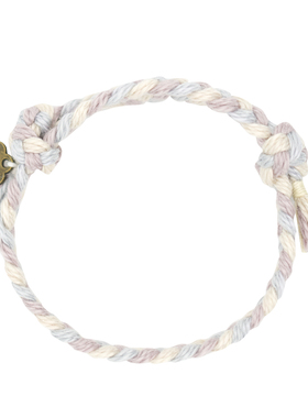 单色手绳款 定制清新情侣一对男女编织手绳小众个性手链红绳黑蓝