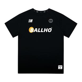 BALLHO背心美式短袖球服t恤男速干上衣坎肩运动健身训练服投篮服
