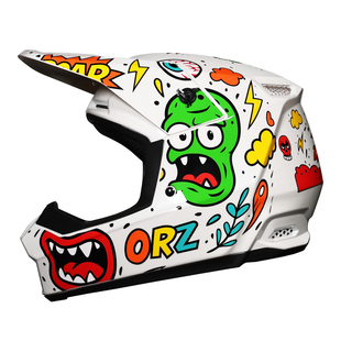 ORZ越野摩托车头盔男女拉力全盔山地自行车速降四季全覆式3C认证
