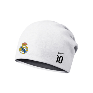 25-26赛季皇马队10号姆巴佩同款足球迷包头帽子男女保暖套头棉帽