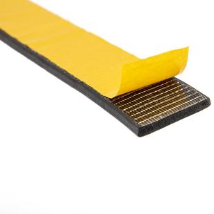 EPDM三元乙丙发泡自粘橡胶配电柜减震防水尘隔音减噪抛丸机密封条