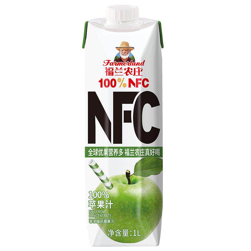 福兰农庄100%NFC纯鲜榨果汁饮料