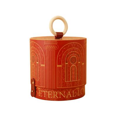 欧式手提喜糖盒免折叠