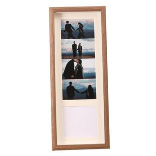 创意相框情侣婚纱照摆台定制diy照片四联三联摆件纪念礼物展示架