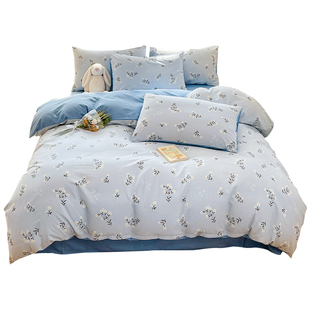 金号被套全棉纯棉100单件四件套床单独被罩2025新款冬宿舍三件套