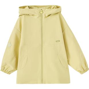 笛莎旗舰店童装女童外套春装新款女大童儿童洋气风衣上衣薄款春秋