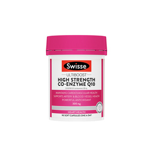 辅酶q10软胶囊swisse辅酶Q10保护心脏健康辅酶保健品官方旗舰店
